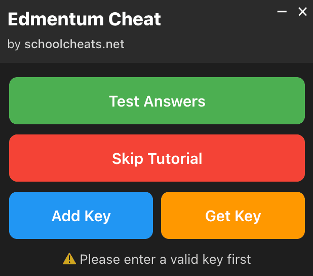 Edmentum Hacks UI